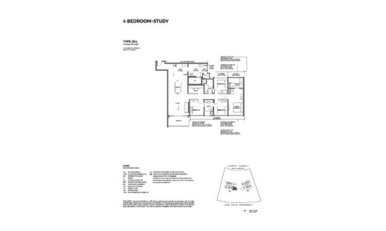 ELTA Floor Plans 4BR + Study D4s