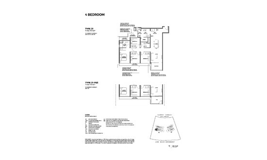 ELTA Floor Plans 4BR D1-PES