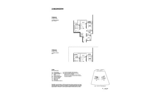 ELTA Floor Plans 2BR B1