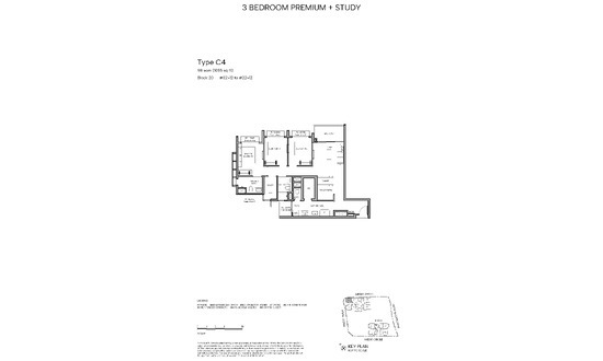 Hudson Place Residences Floor Plans  C4