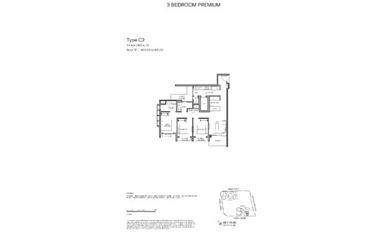 Hudson Place Residences Floor Plans  C2