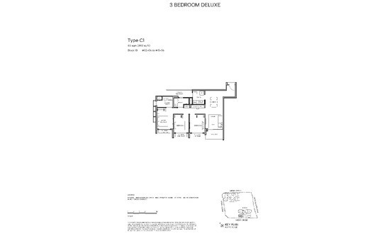 Hudson Place Residences Floor Plans  C1