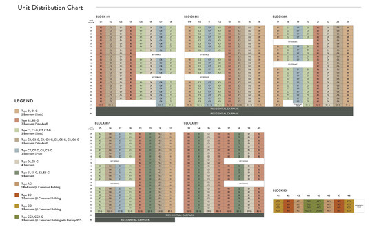 Springleaf Residence Floor Plans Elevation Chart 