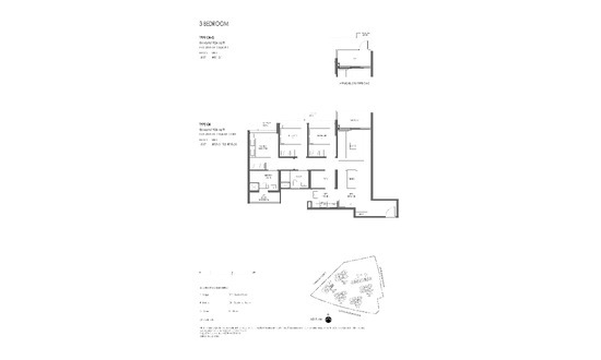 Springleaf Residence Floor Plans 3BR Standard C4