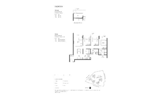 Springleaf Residence Floor Plans 3BR Standard C3