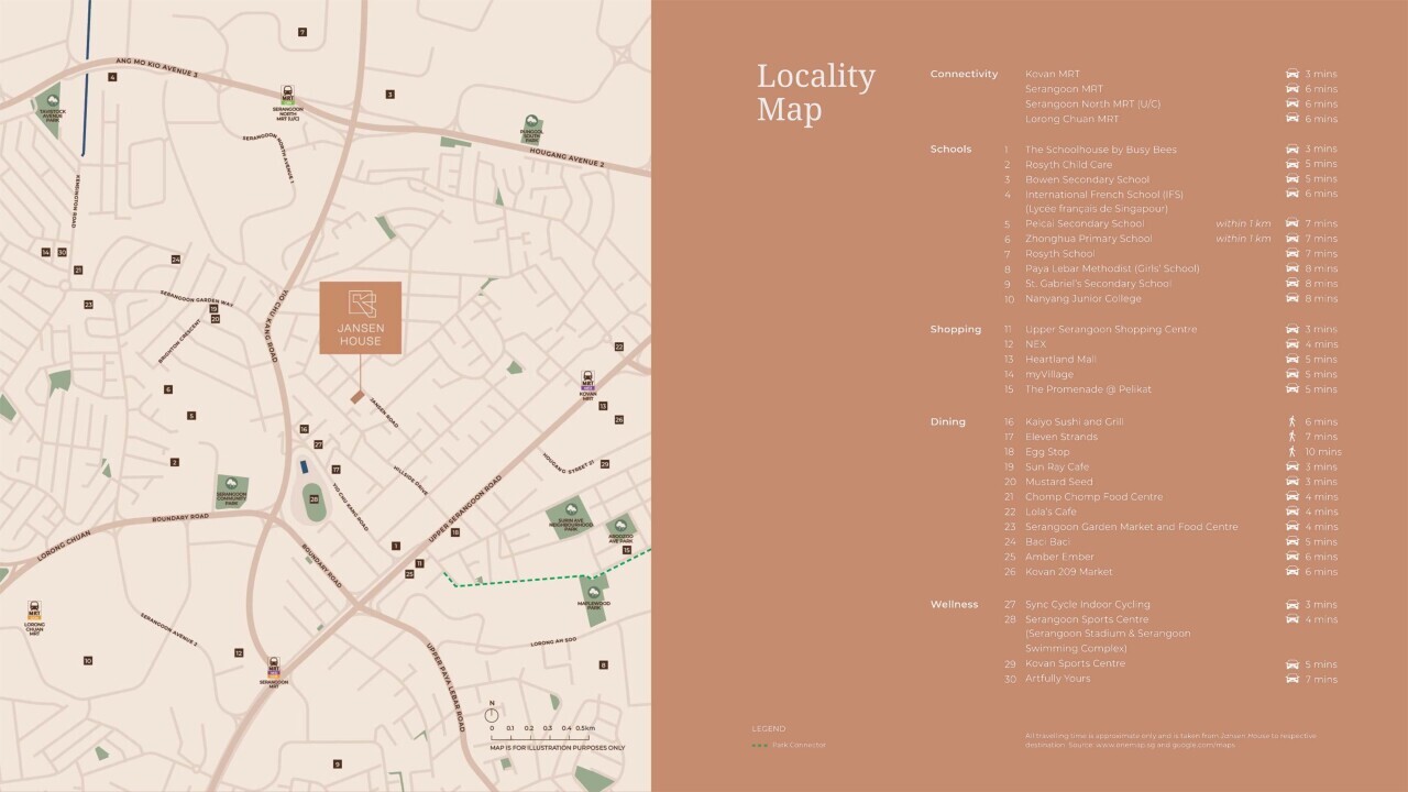 Jansen House Map