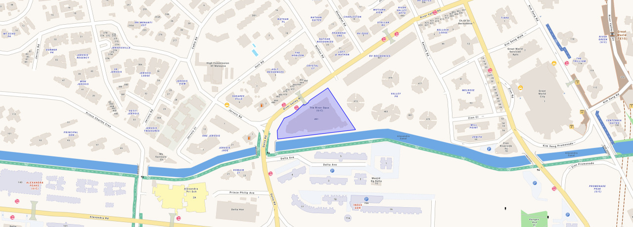 The River Opus Map